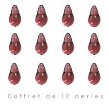 Perles poires décoratives en