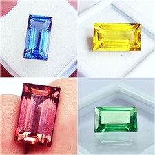 Mélange Couleur Saphir Et Grenade 8 + CT Perdre Pierre Précieuse Avec Cadeau