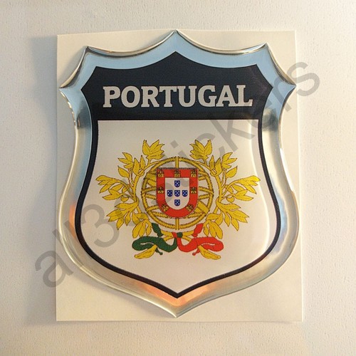 Autocollant portugal emblème - autocollant,