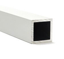 Aluminium tube carré - carré,,