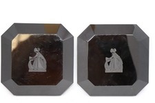 coffret en opaline noir arpege