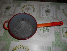 Passoire ancienne émaillée