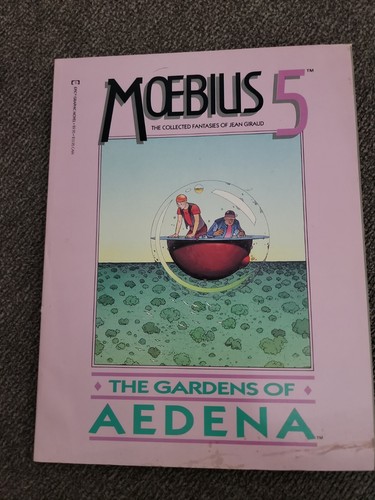 Moebius book gardens of - book, #5