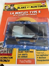 hachette 1/43 - Blake et Mortimer la bentley type R N° 24 avec fascicule