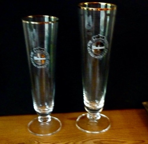 Warsteiner beer glasses - beer, set