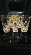 Lot de 6 verres Ricard vintage