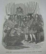 1851 Illustration King Louis