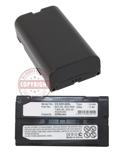 Bdc46a battery for sokkia - bdc46a,