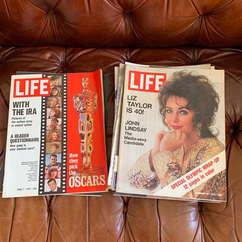 Lot magazines life 1972 - de,
