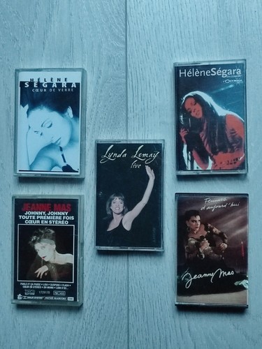 Lot cassettes audio - 5,