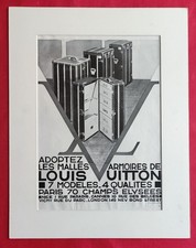Publicité de presse: Malles Armoires de Louis VUITTON 1931
