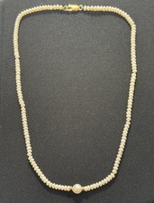 Collier vintage perles d’eau