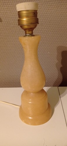 Pied lampe albatre - pied,