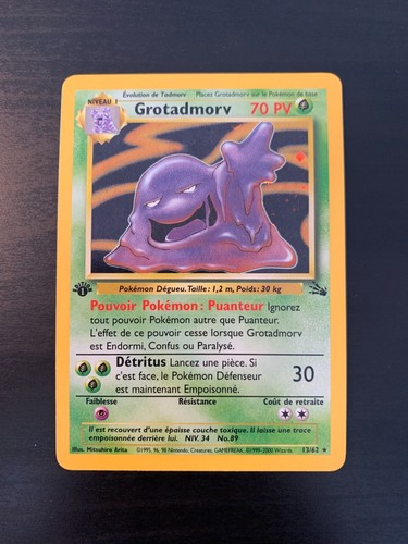 Carte pokémon grotadmorv - carte,