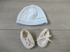 bonnet de bébé bleu layette