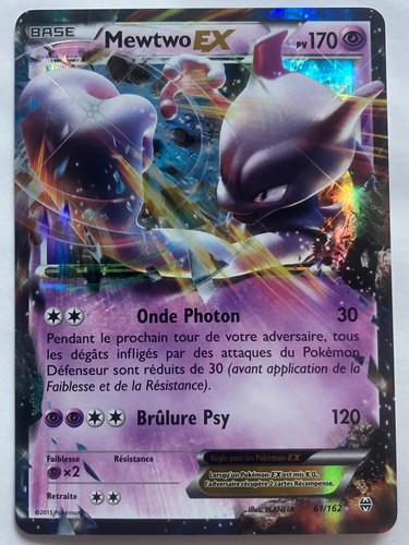 Mewtwo 162 holo ultra - 61/162,