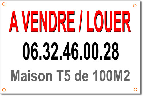 Banderole bâche a vendre - bâche,