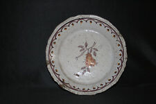 ancienne assiette faïence