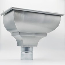 Boite a eau zinc moulurée ø