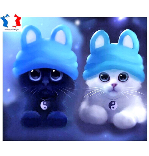 Broderie diamant mosaïque - broderie,