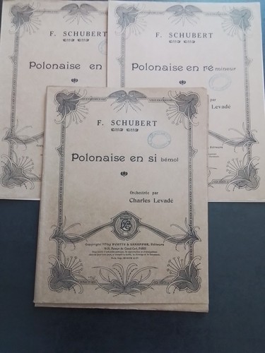 Lot partitions piano - lot, 3