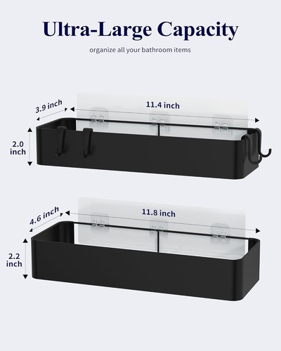Kitsure large shower caddy 2 - caddy,