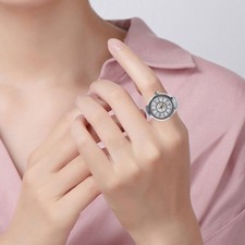  2 Pcs Ring Digital Watch Homme Enfant Montre Mini Bague De Nouveauté