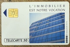 STIM IMMOBILIER TELECARTE RÉF PHONECOTE D321 UT PUCE RECOLLÉE SCHEDA PHONECARD
