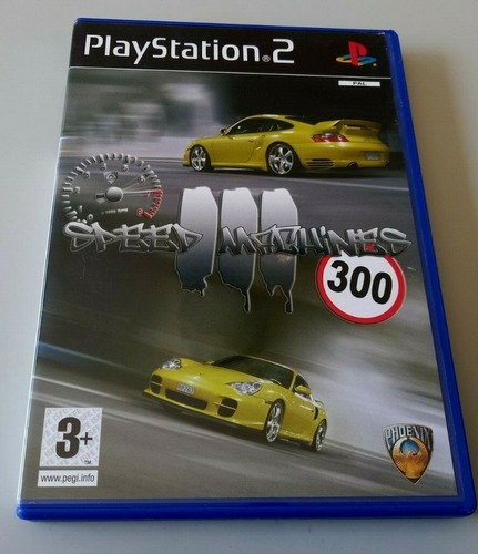 Jeu ps2 speed machines - machines, iii"
