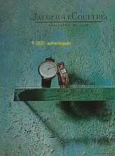 ADVERTISEMENT JAEGER LECOULTRE