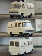 1:87 Ho Wiking Mercedes Benz L 406 D Johanniter Unfall Hilfe Ambulance  No Herpa