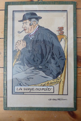 Gravure encadrée ancienne - , de