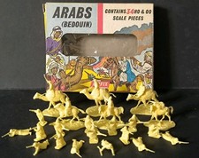 Boite Complète Soldats Airfix, Arabes, Bédouins,Figurines 1/72, Vintage 