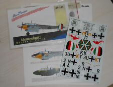 Décalques Maquette Avion 1:48 AeroMaster 48-331 Messerschmitt Bf-110's Pt. II