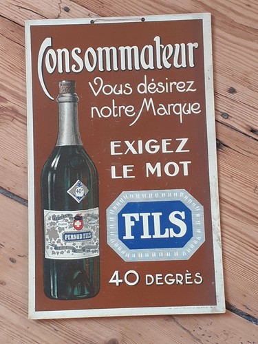 Pernod fils affiche pub - affiche,