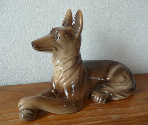 Décoration ancienne chien - décoration,