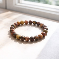 Bracelet en jaspe peau de
