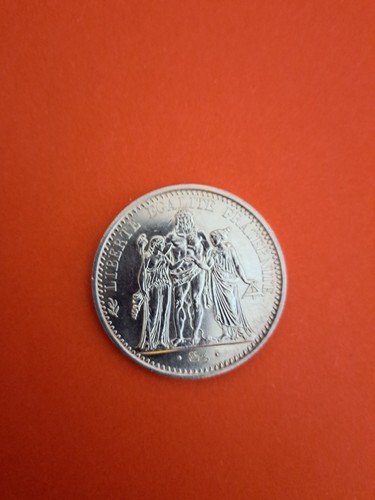 Piece francs argent - de, 10