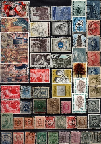 Belgique lot de timbres - lot,