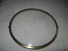 ancien verre bombé d'horloge