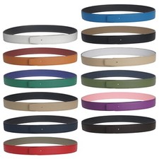 Ceinture H réversible en cuir