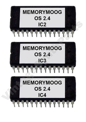 Moog memorymoog version 4 - os,