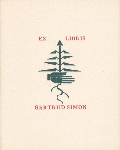Exlibris plaque cliché - plaque,