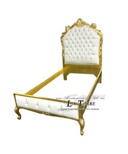 Lit Simple Baroque Louis XV Or