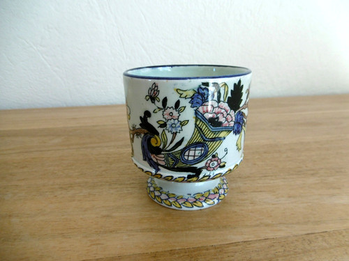 Vase faience gien ancien decor - faience,