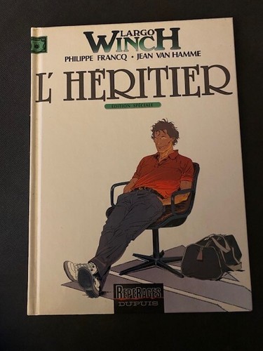 Largo winch héritier - bd,