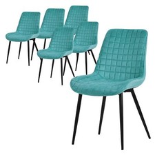 Lot de 6 chaises de salle à