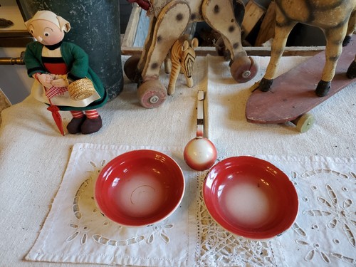 Anciene dinette tole emaillee - anciene,