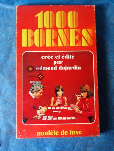 Superbe ancien jeu 1000 bornes - 1000,