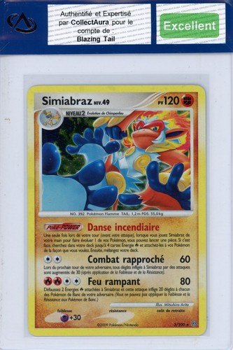 Carte pokémon simiabraz 100 - simiabraz, 3/100